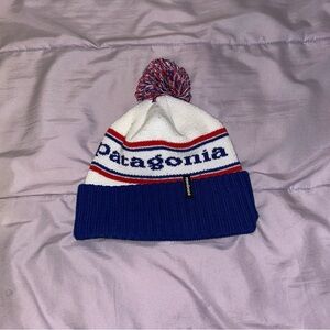 Patagonia park stripe powder town beanie
